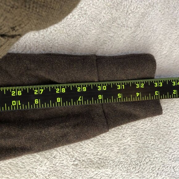 Polo Ralph Lauren Mens Sweater Small Pullover Classic Collared Brown Knit Cozy - Picture 6 of 9